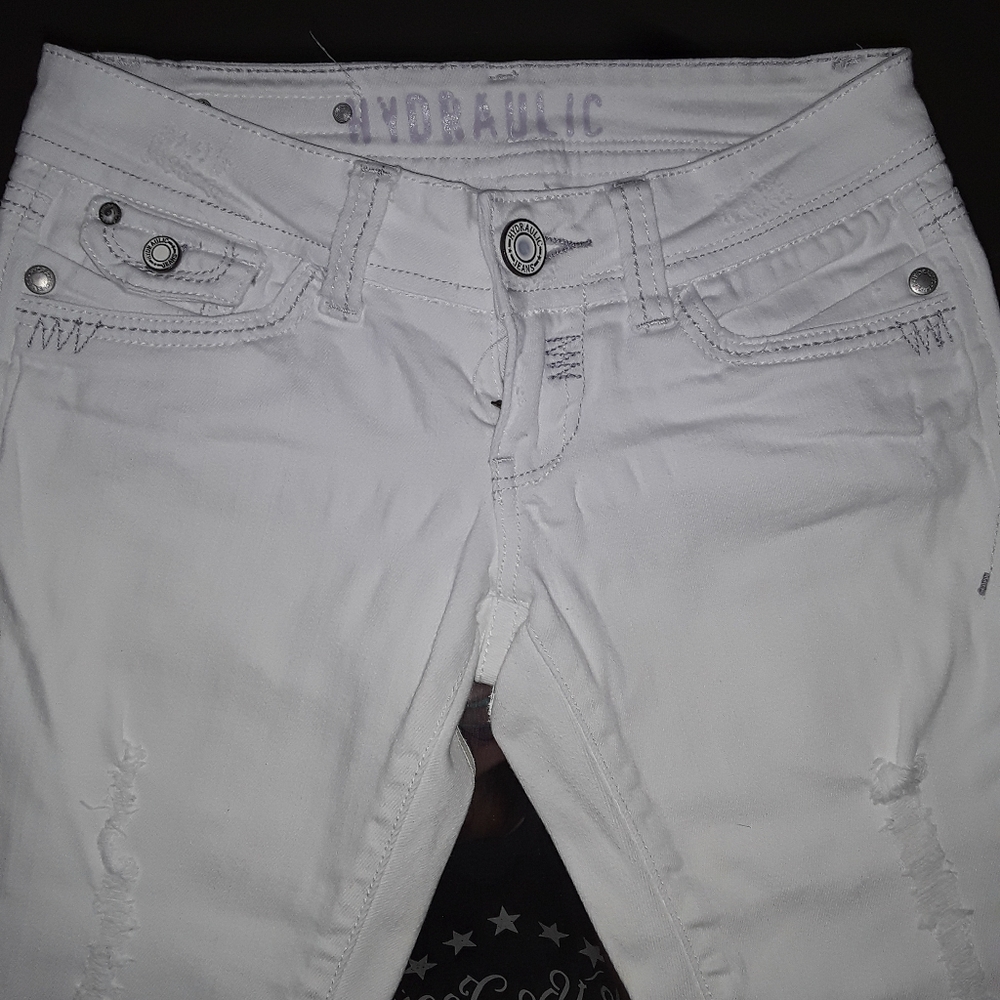 👖Womens white capris